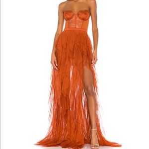 For Love & Lemons X Revolve Bustier Gown